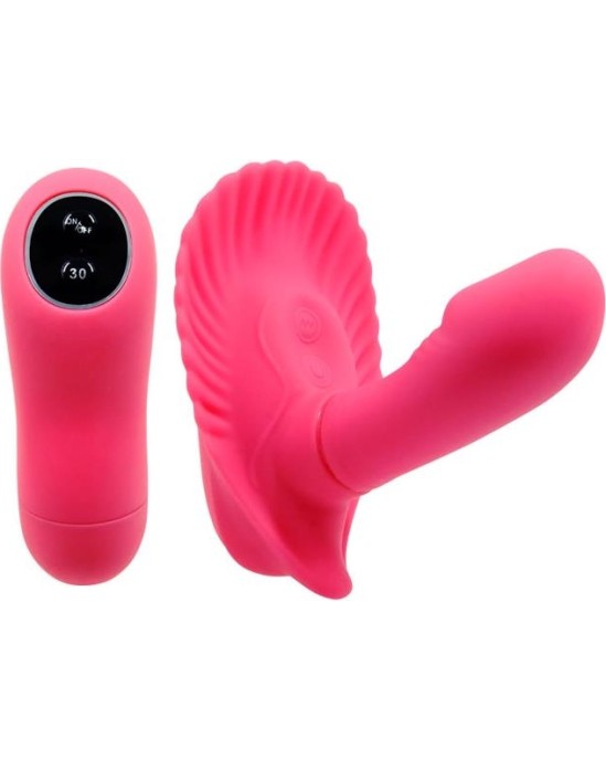 Prettylove Pretty Love Remote Control Vibe Fancy Clamshell Pink