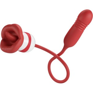Prettylove Mouth Vibrator with Licking and Thrusting Ashlyn