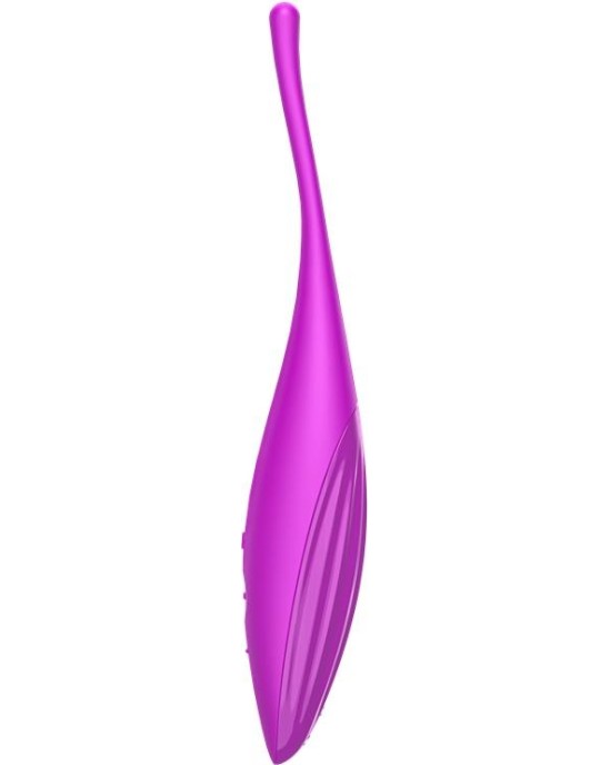 Satisfyer Twirling Joy Rotating Stimulator with APP Fuchsia