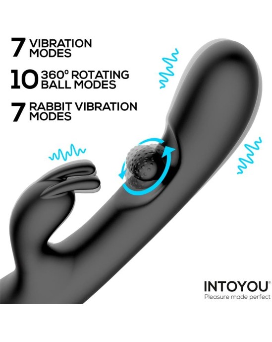 Intoyou Patty Vibrator with Rotating Ball