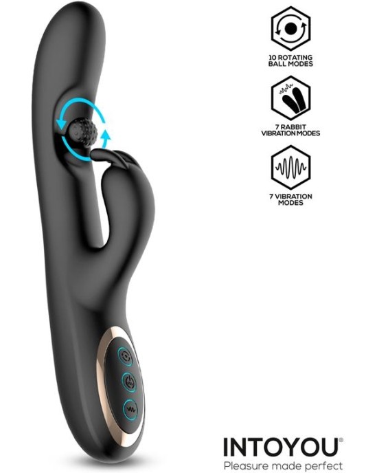 Intoyou Patty Vibrator with Rotating Ball