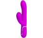 Prettylove Mariana Vibrator 4 in 1 Silicone Fuchsia