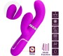 Prettylove Mariana Vibrator 4 in 1 Silicone Fuchsia