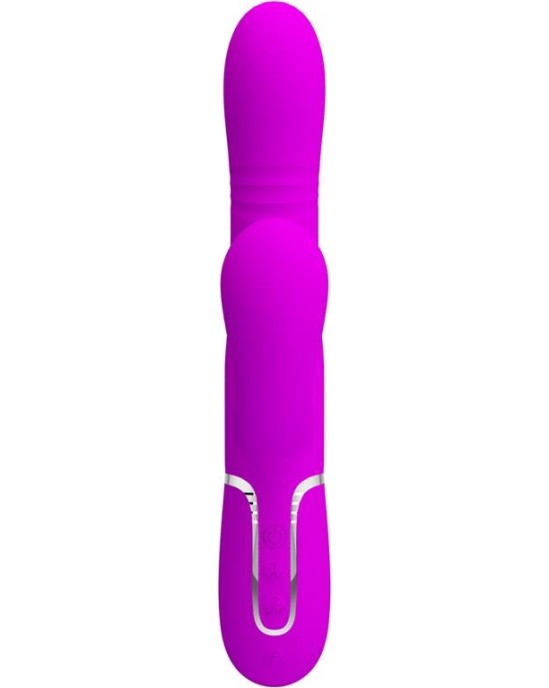 Prettylove Mariana Vibrator 4 in 1 Silicone Fuchsia