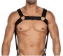 Cut4Men H4RNESS05 Chest Harness Neon Black One Size