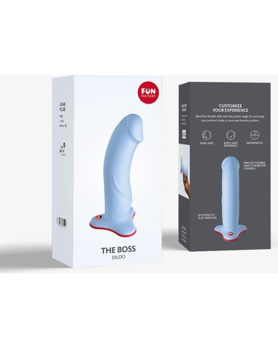Fun Factory The Boss Stub Dildo Dove Blue