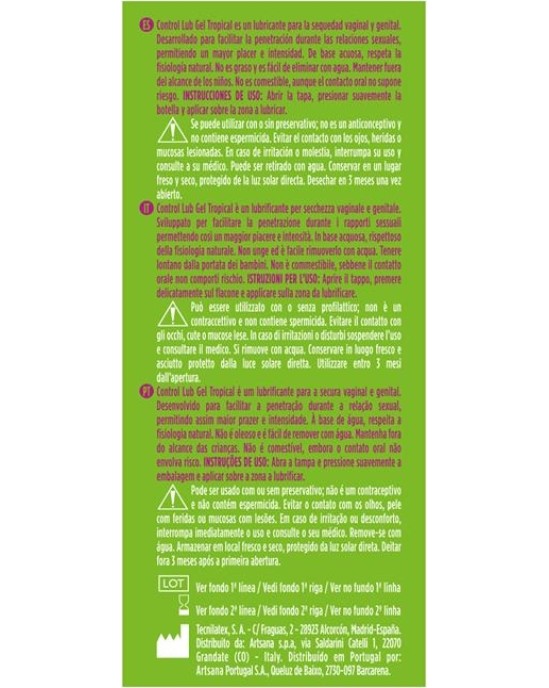 Control Tropical Lubricant 75 ml