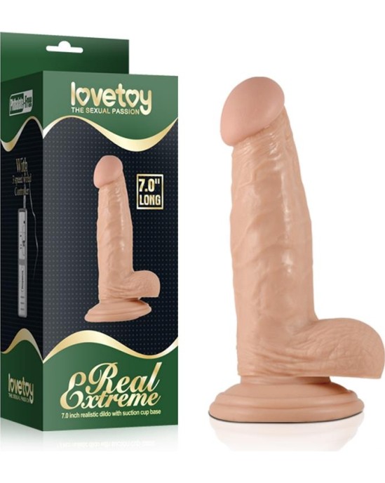 Lovetoy Dildo Real Extreme 7 Flesh