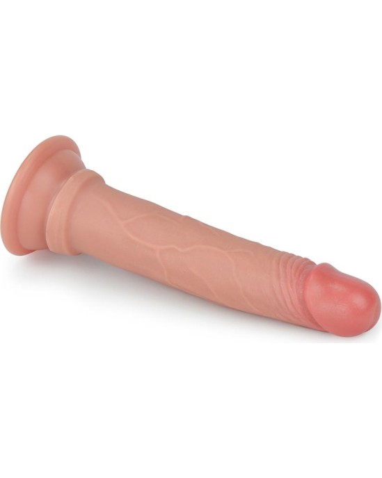 Lovetoy Dildo Nature 7 Liquid Silicone Flesh