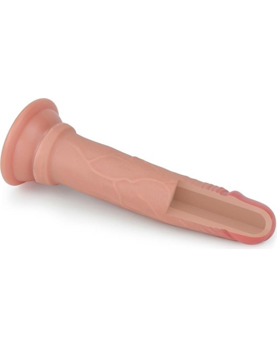 Lovetoy Dildo Nature 7 Liquid Silicone Flesh