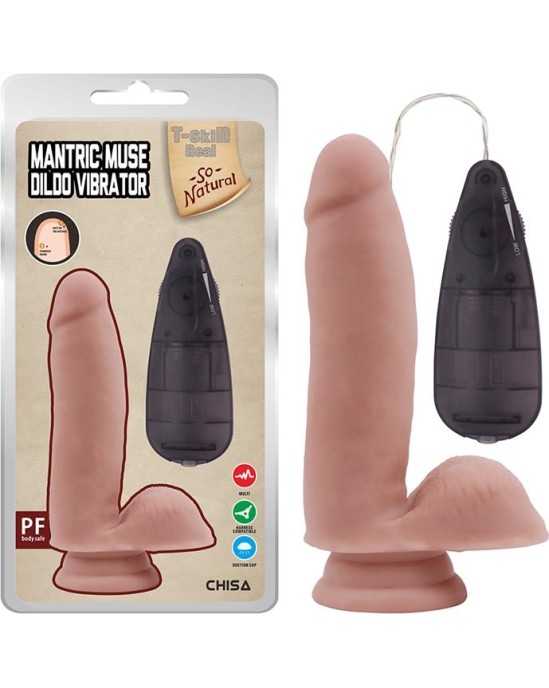 Chisa Realistic Vibrating Dildo Mantric Muse 6.8