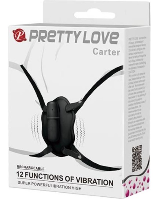 Prettylove Carter Strap-on Vibrator