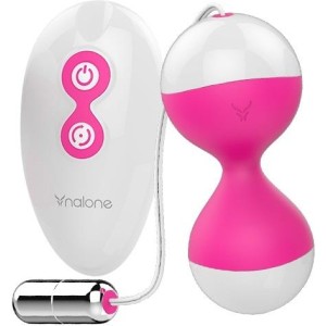 Nalone Vibrating Egg and Kegel Balls Miu Miu Fuchsia