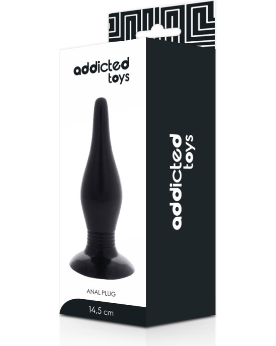 Addicted Toys ANAL PLUG 14.5 CM BLACK