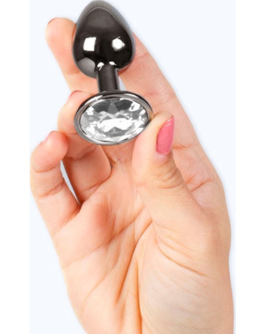 Secretplay Toys SECRETPLAY - GUNMETAL BUTT PLUG SMALL SIZE 7 CM
