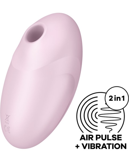 Satisfyer Air Pulse SATISFYER - VULVA LOVER 3 AIR PULSE STIMULATOR & VIBRATOR PINK
