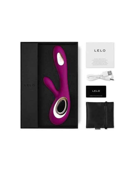 Lelo SORAYA WAVE DEEP RABBIT VIBRATOR ROSE