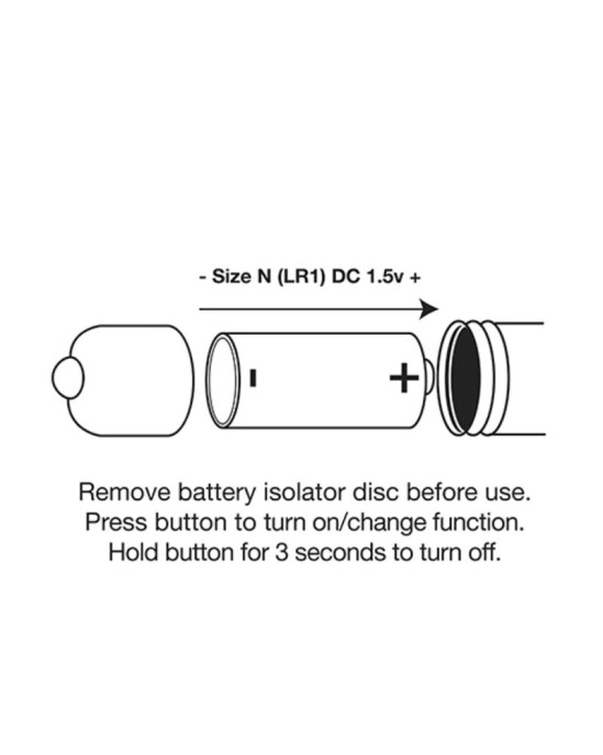 Rocks-Off Vibrators lode RO-80MM