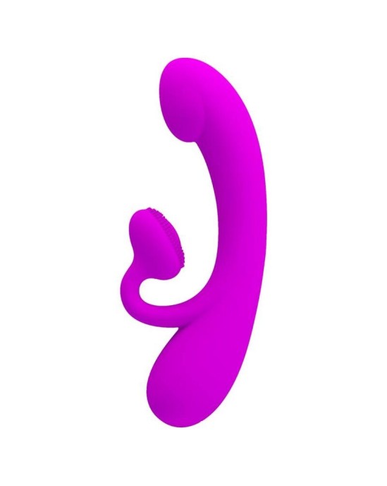 Pretty Love Flirtation PRETTY LOVE - SINCERE SILICONE VIBRATOR AND STIMULATOR violets