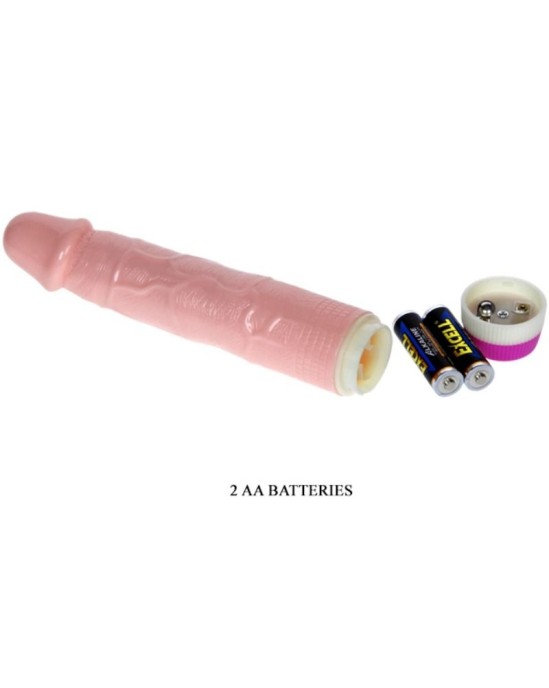 Baile Vibrators РЕАЛИСТИЧНЫЙ ВИБРАТОР ДЛЯ НАЧИНАЮЩИХ FLESH 21,5 СМ