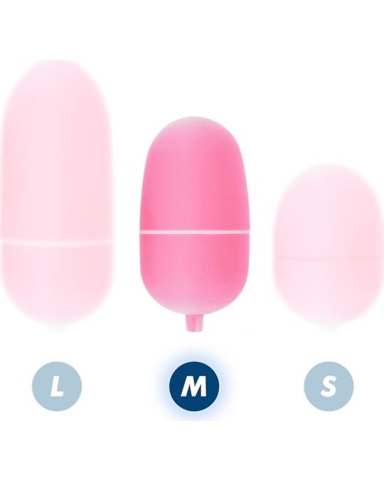 Online vadības pults, vibrējoša ola M rozā krāsā
