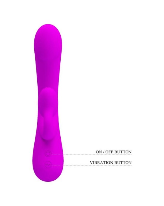 Pretty Love Flirtation PRETTY LOVE - SINCERE SILICONE VIBRATOR AND STIMULATOR violets