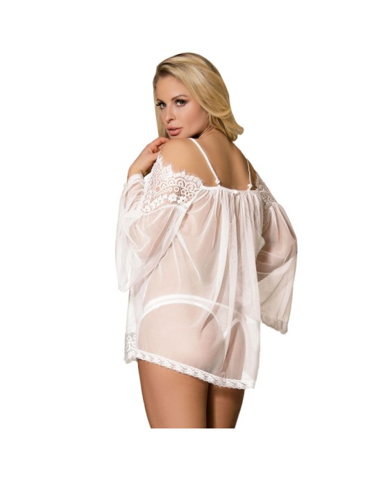 Subblime Babydolls SUBBLIME BABYDOLL - БЕЛЫЙ РАСКЛЕШЕННЫЙ РУКАВ S/M