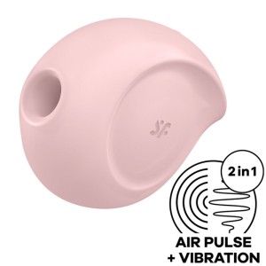 Satisfyer Air Pulse GAISA PULSU STIMULATORS AR VIBRĀCIJU — rozā