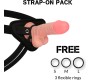 Rock Army Strap-on biksītes ar dubultā blīvuma Dildo 17 CM