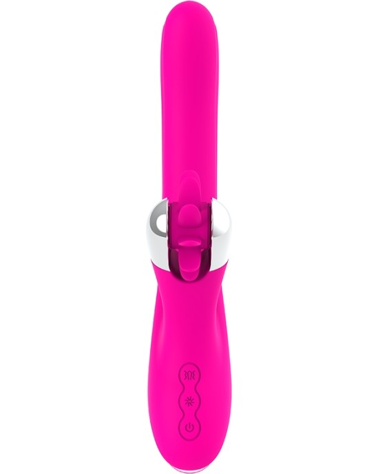 Diversia Vibrators ar klitora stimulātoru 24 CM