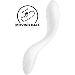 Satisfyer Vibrator ВИБРАТОР SATISFYER RRROLLING PLEASURE G-SPOT - БЕЛЫЙ