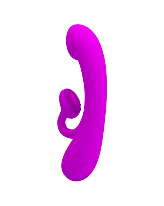 Pretty Love Flirtation PRETTY LOVE - SINCERE SILICONE VIBRATOR AND STIMULATOR violets