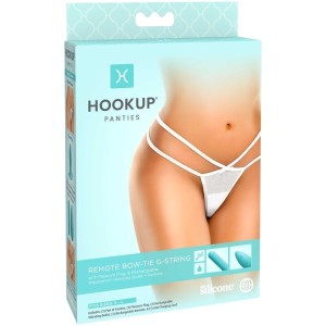 Hook Up Panties - Sieviešu stringa biksītes ar stimulātoru un pulti S-L