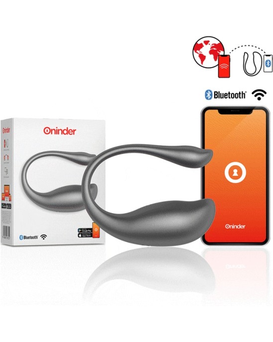 Oninder NAIROBI VIBRATING EGG melns - FREE APP