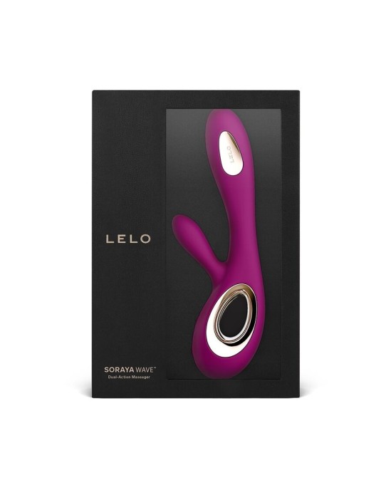 Lelo SORAYA WAVE DEEP RABBIT VIBRATOR ROSE