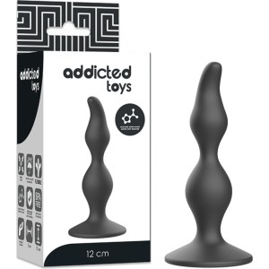 Addicted Toys АНАЛЬНАЯ СЕКСУАЛЬНАЯ ПРОБКА 12 СМ, ЧЕРНАЯ