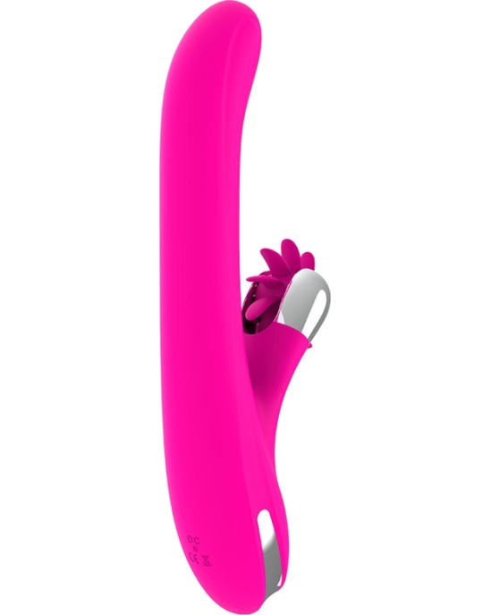 Diversia Vibrators ar klitora stimulātoru 24 CM