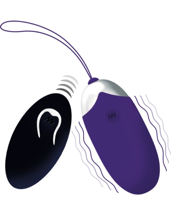 Intense Couples Toys INTENSE FLIPPY II VIBRATING EGG WITH REMOTE CONTROL violets