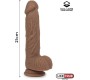 Liketrue Dildo Dual Layer Silicone 8.25 Brown