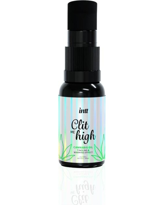 Intt Clitoris Stimulator Clit Me High With cannabis seed oil