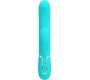 Prettylove Gigi Vibrator Licking and Thumping Turquoise