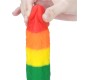 Lovetoy Dildo Prider 8 Liquid Silicone LGBT