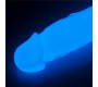 Lovetoy Dildo 8.5 Lumino Blue Light