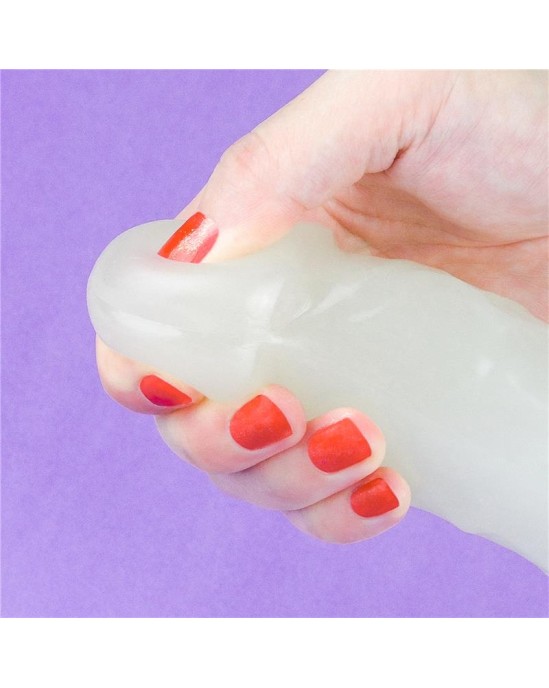 Lovetoy Dildo 8.5 Lumino Blue Light