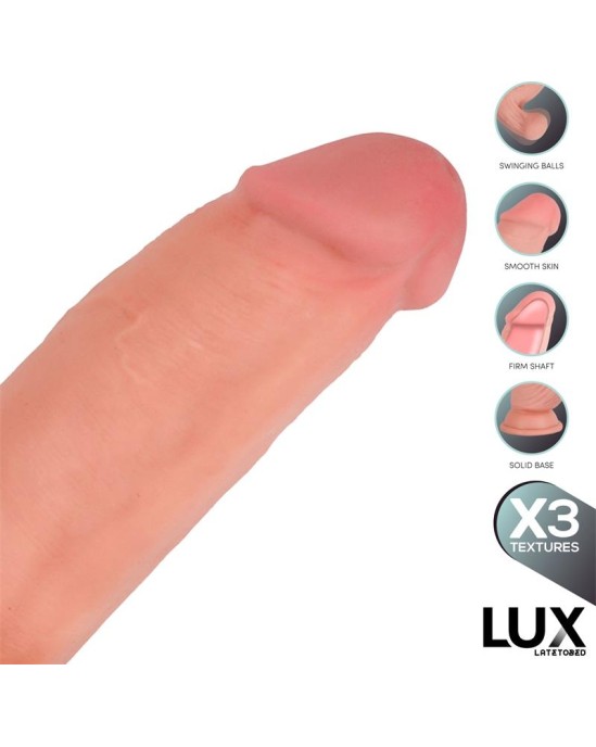 LUX Bernd Triple Density Dildo with Swinging Balls 9.2