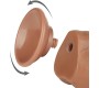 Lovetoy Dildo Sliding Skin 7.5 Brown