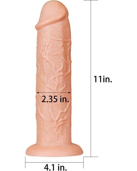 Lovetoy Dildo King 11 Flesh