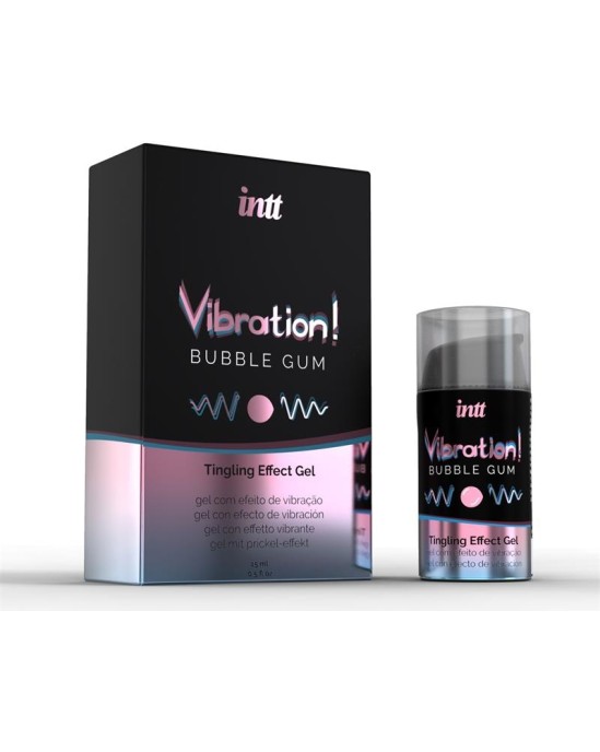 Intt Liquid Vibrator Bubble Gum Aroma 15 ml