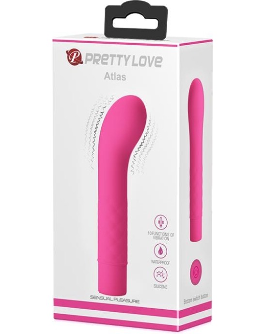 Prettylove Vibe Atlas Silicone Pink