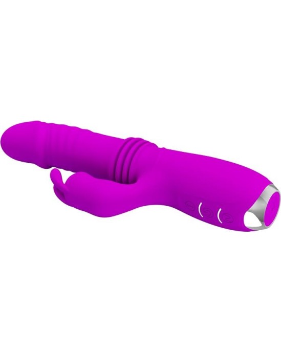 Prettylove Dorothy Thrusting Vibrator USB Purple